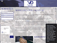 Tablet Screenshot of modellistacalzature.com